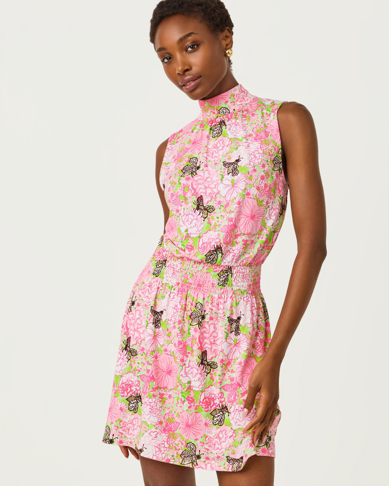 Sherah Skirted Romper Pistachio Macaron Bees Knees