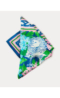 Gwp Scarf & Ring Starlight Navy Lydia The Lion Gwp Engineered Scarf