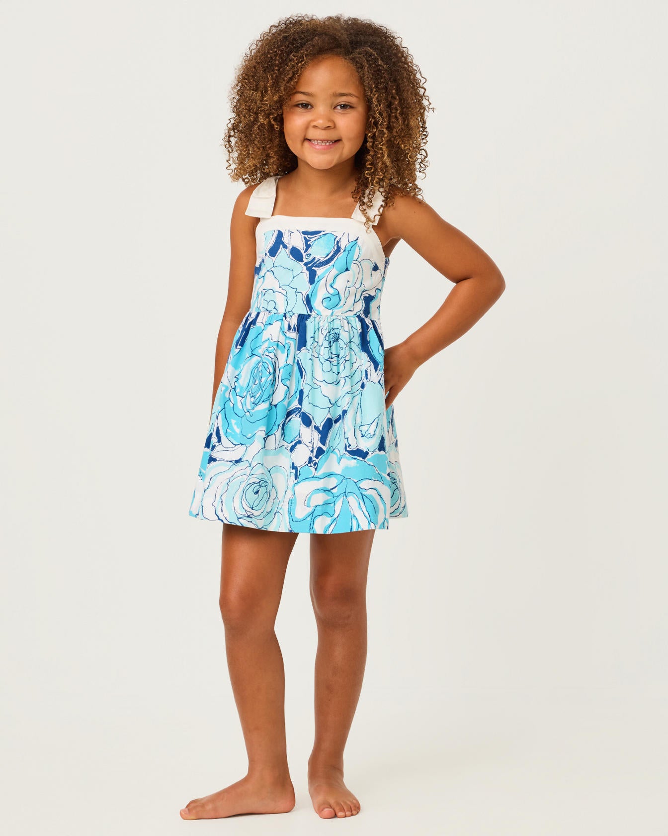 Mini Cheri Dress Capri Blue Rosanna