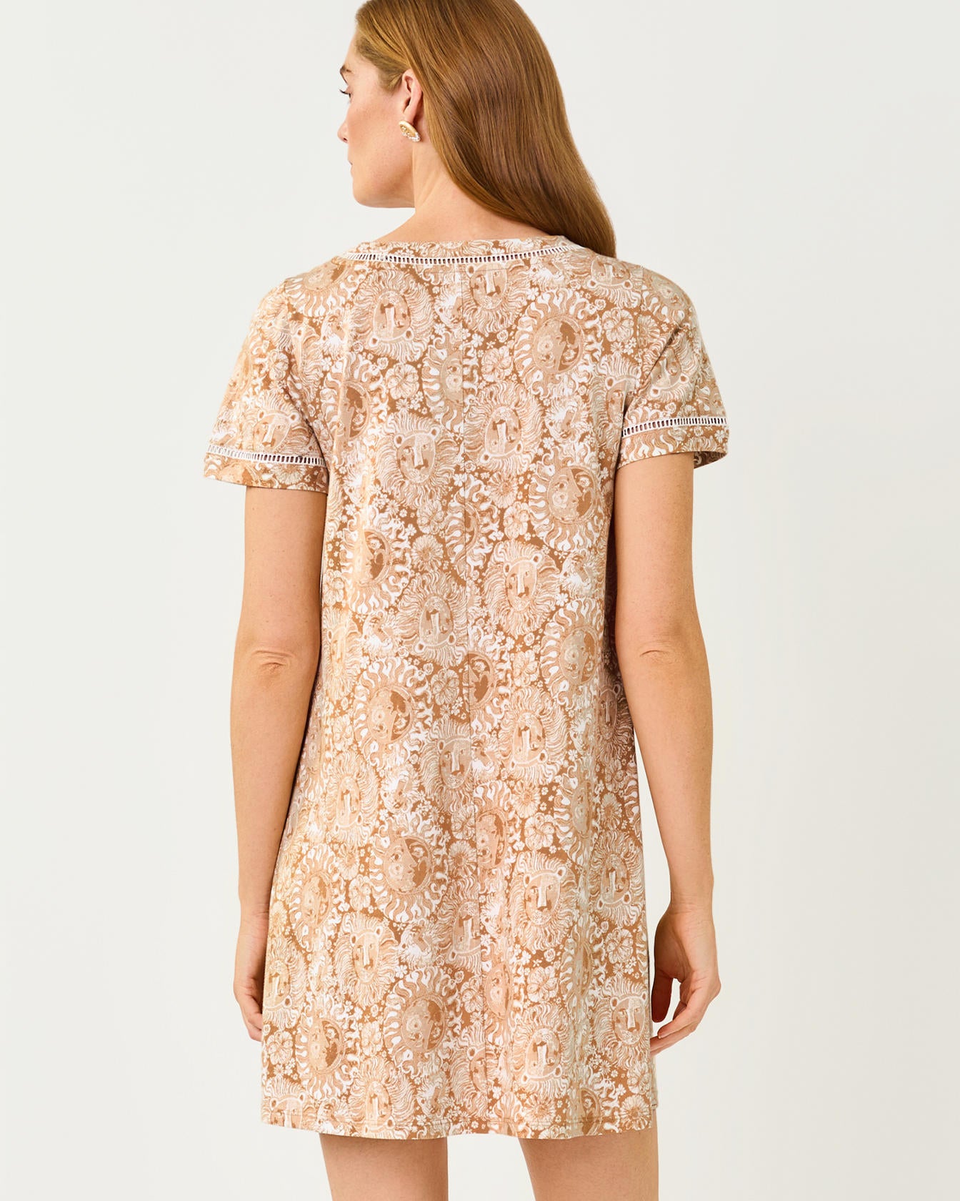 Cody Short Sleeve Dress In Lil Jims Stuff