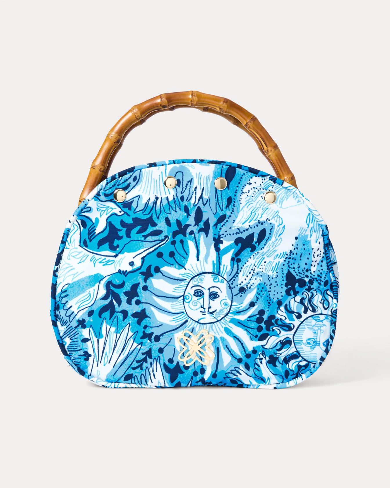 Breakers Bamboo Bermuda Bag Cover Bellevue Blue Lilly Gulls