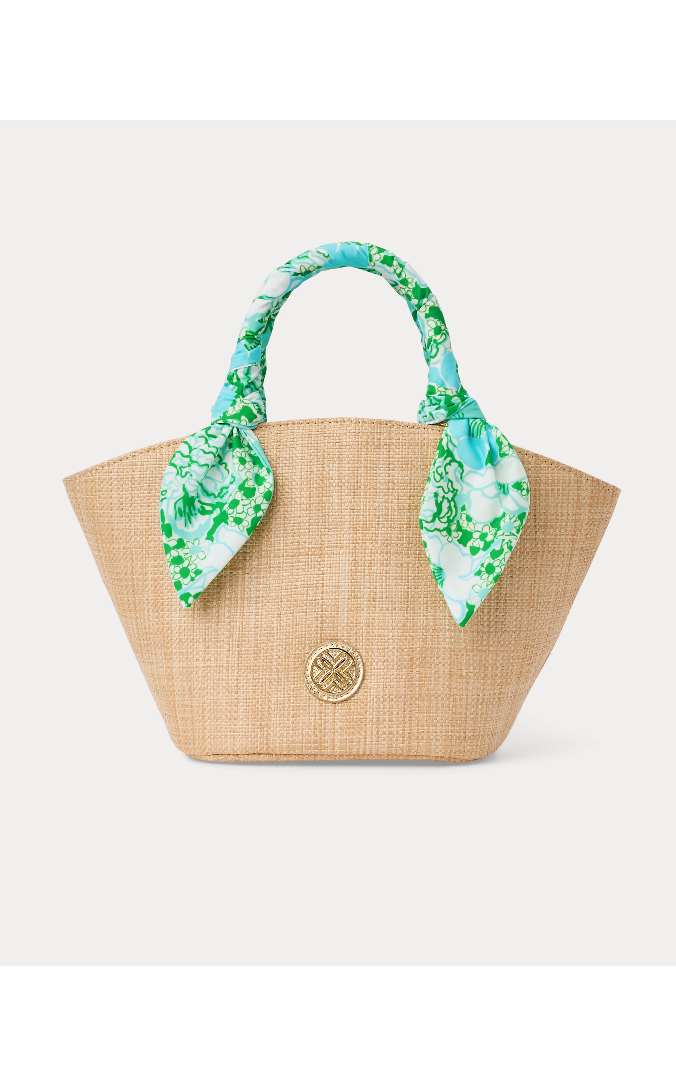 Gwp Straw Bag In Burst Of Joy