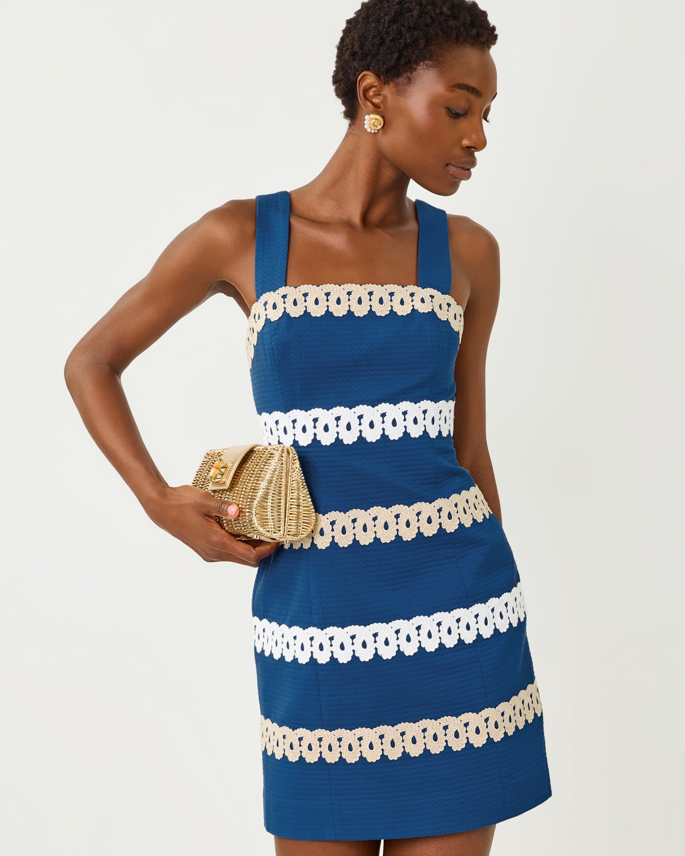 Davis Dress In Starlight Navy