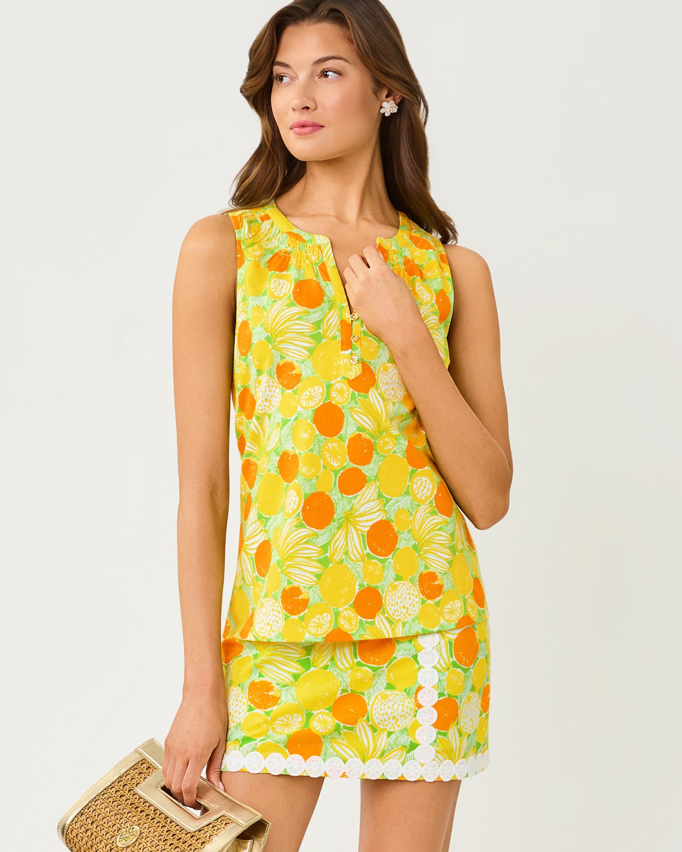 Michelina Mini Skort In Zesty