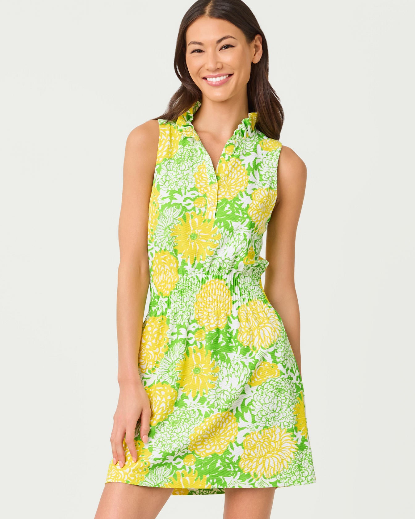 Love Active Sleeveless Dress Crocodile Green Mumbo Jumbo