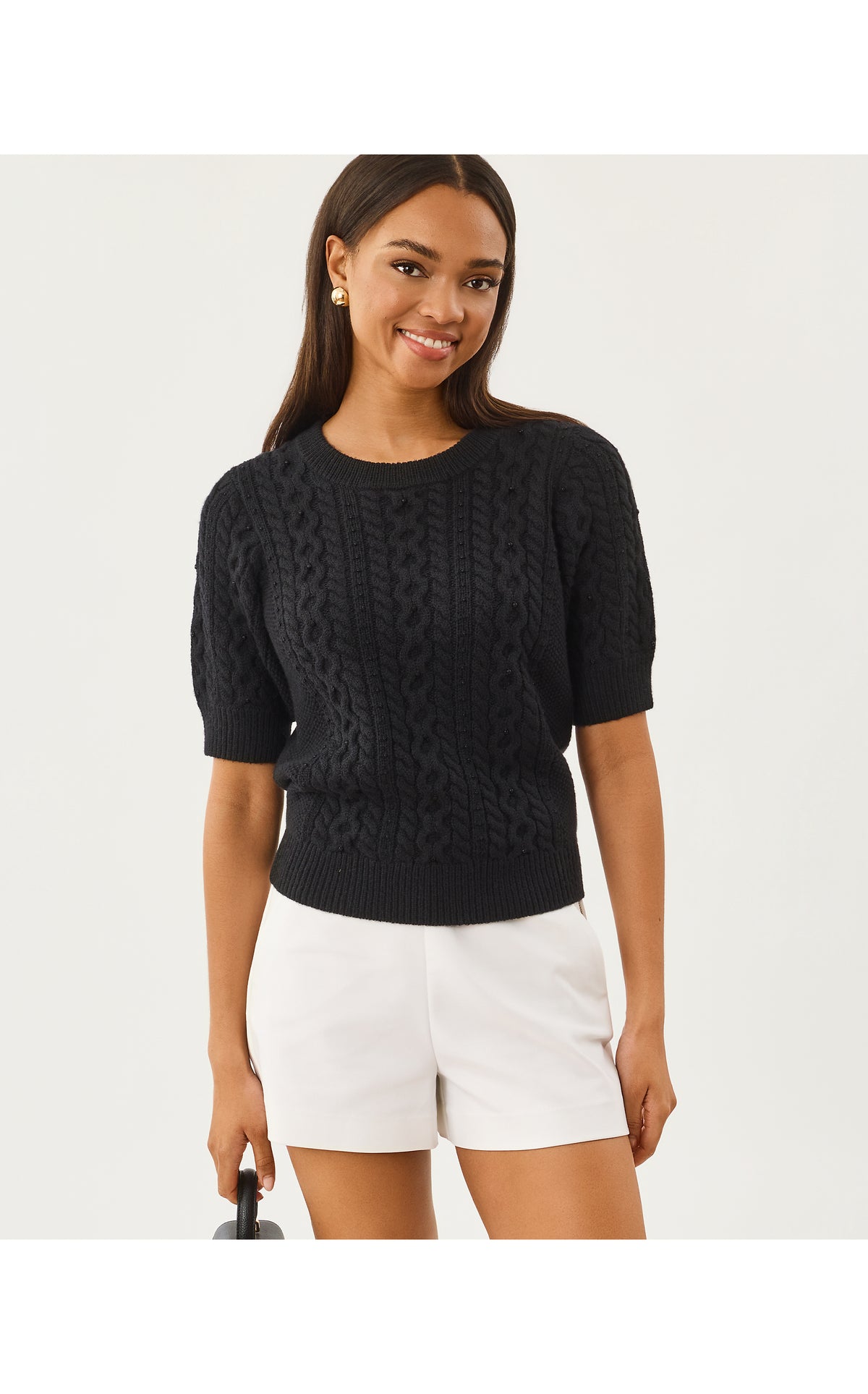 STEPHLYNN SWEATER IN BLACK