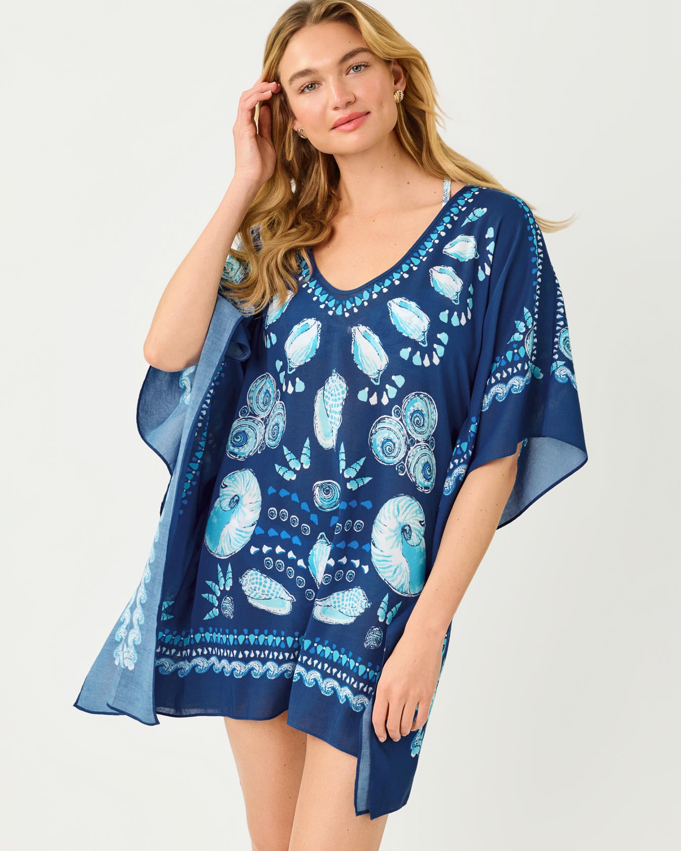 Airsy Coverup In Shell Shine Engineered Coverup
