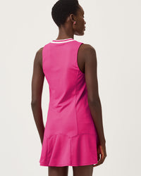 CORINNA DRESS UPF 50+ IN BERRY BOUQUET