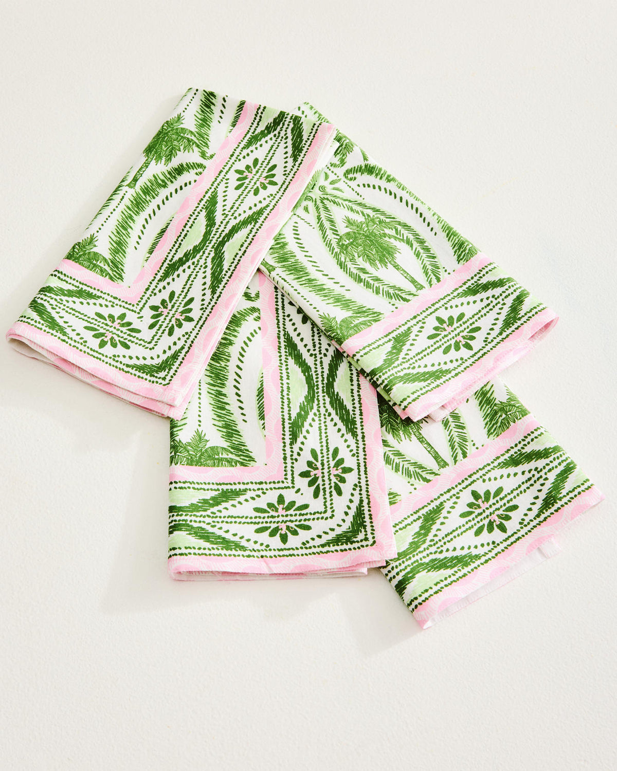 PRINTED DINNER NAPKIN SET