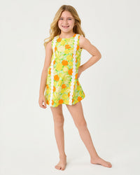 Little Lilly Classic Shift Dress In Zesty