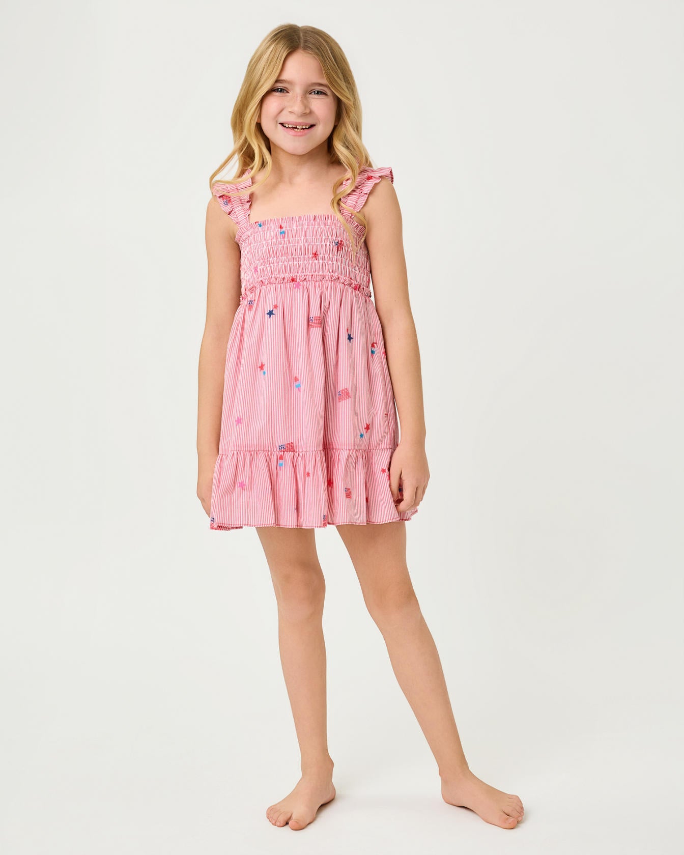 Mini Hadly Dress In Its A 250Th Celebration Stripe