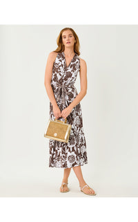 Wisteria Midi Dress In Marni Engineered Knit Midi Dress