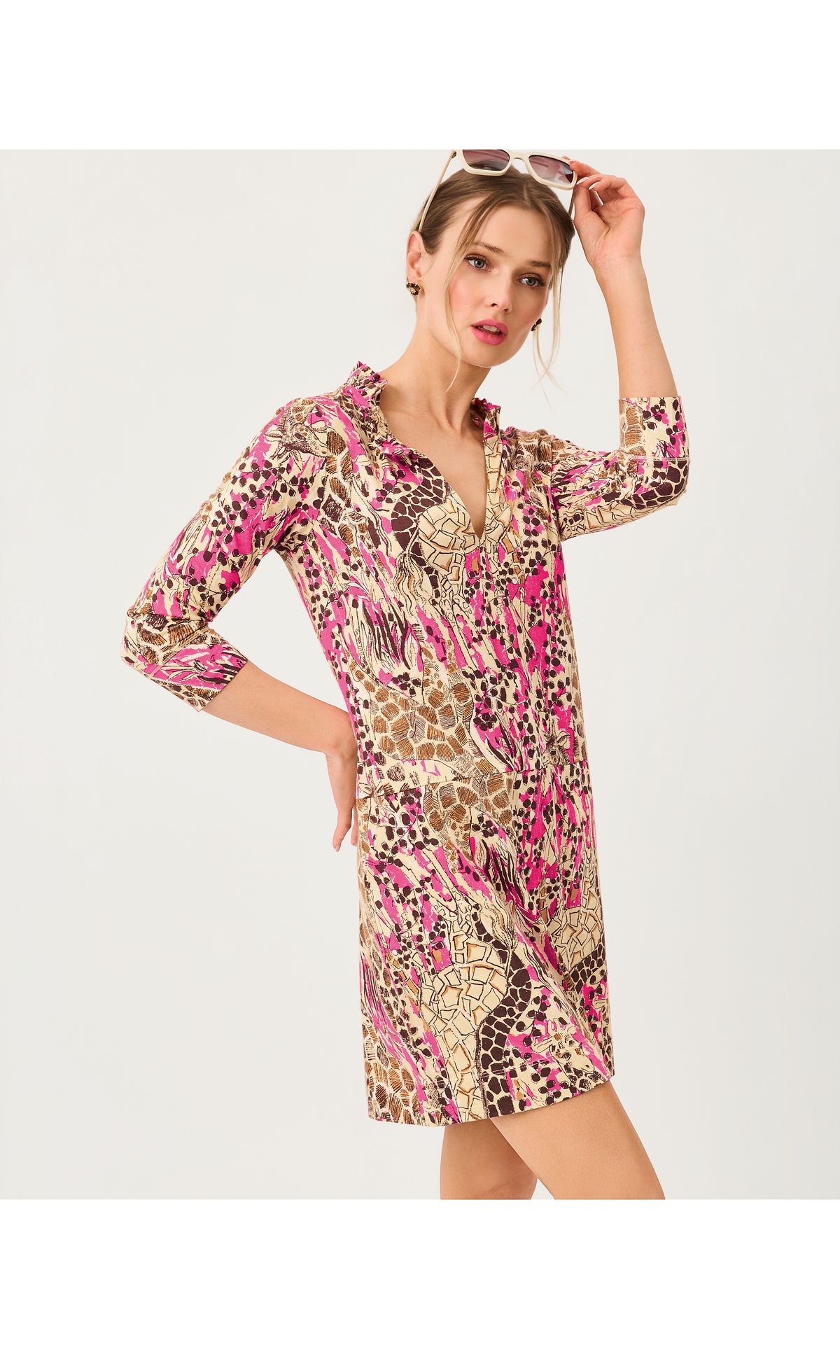 ANNELIE DRESS IN SKETCHING ON SAFARI