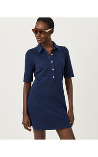 CARMELIA DRESS IN LOW TIDE NAVY