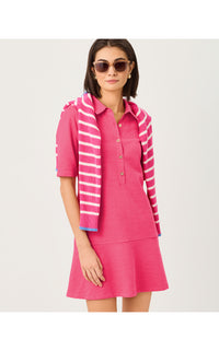 CARMELIA DRESS IN PINK ASTER