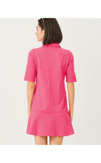 CARMELIA DRESS IN PINK ASTER