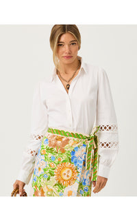 DUSTIN MIDI SKIRT IN SYMPEONY