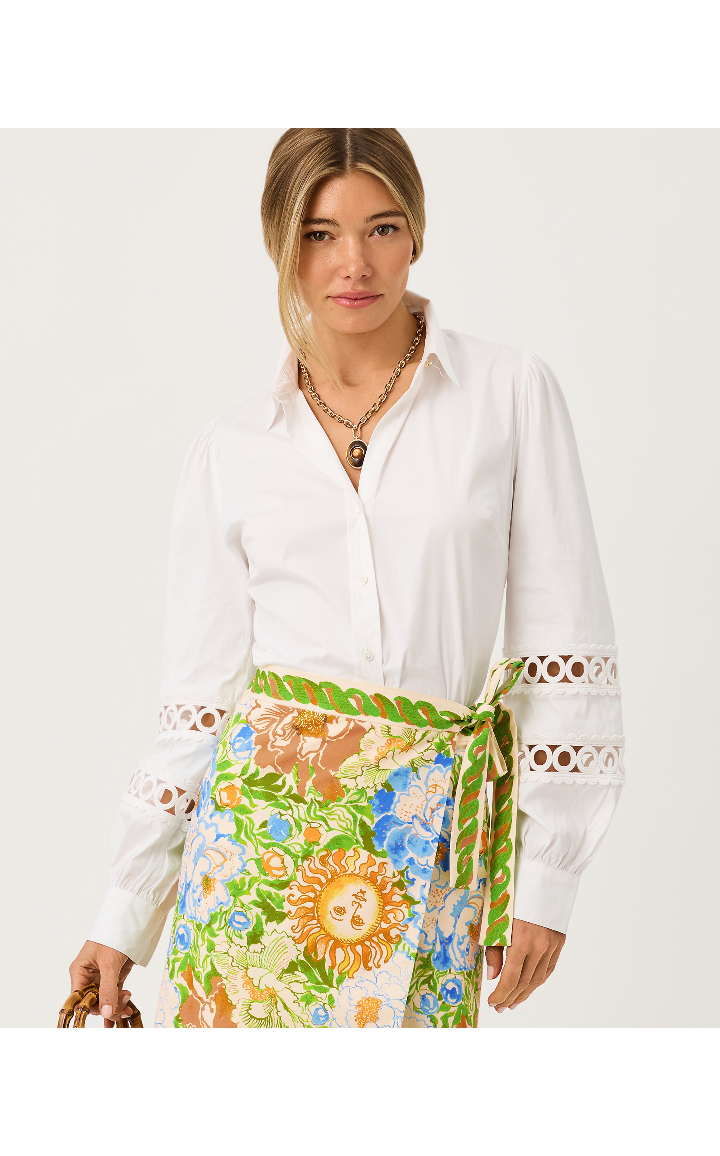 DUSTIN MIDI SKIRT IN SYMPEONY