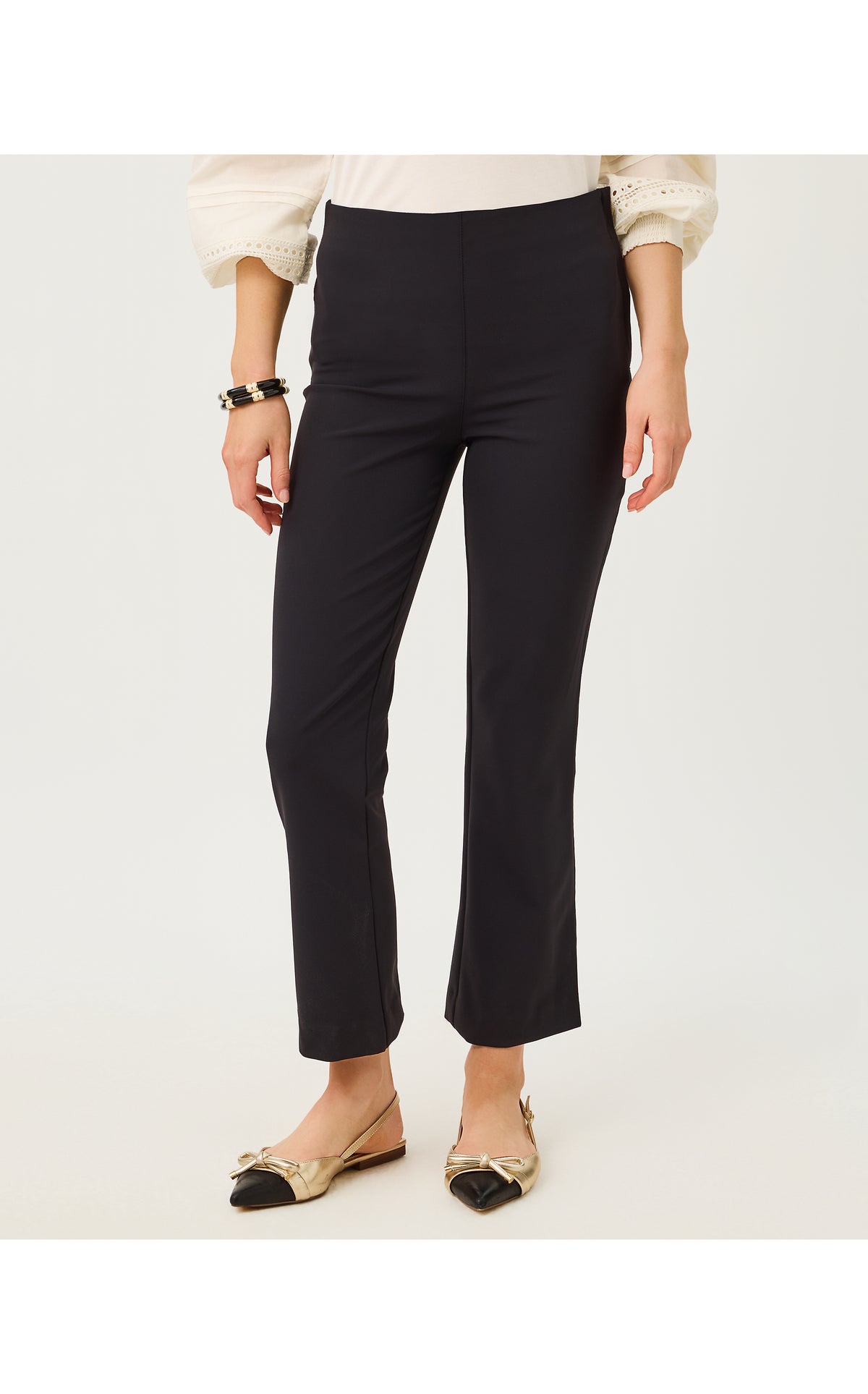 KYNLEE BI-STRETCH PANT IN NOIR