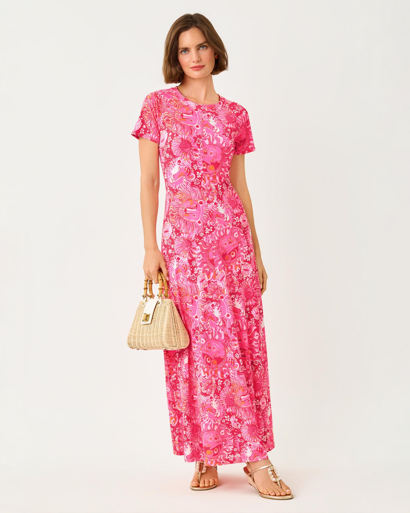 Lilliana Maxi Dress In Jims Stuff