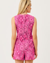 EUGENIA SLEEVELESS TOP IN THE CASBAH ALLOVER