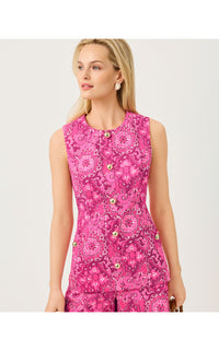 EUGENIA SLEEVELESS TOP IN THE CASBAH ALLOVER