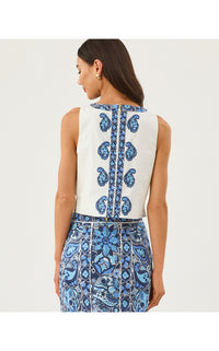 ANNALEESE SLEEVELESS TOP IN THE CASBAH