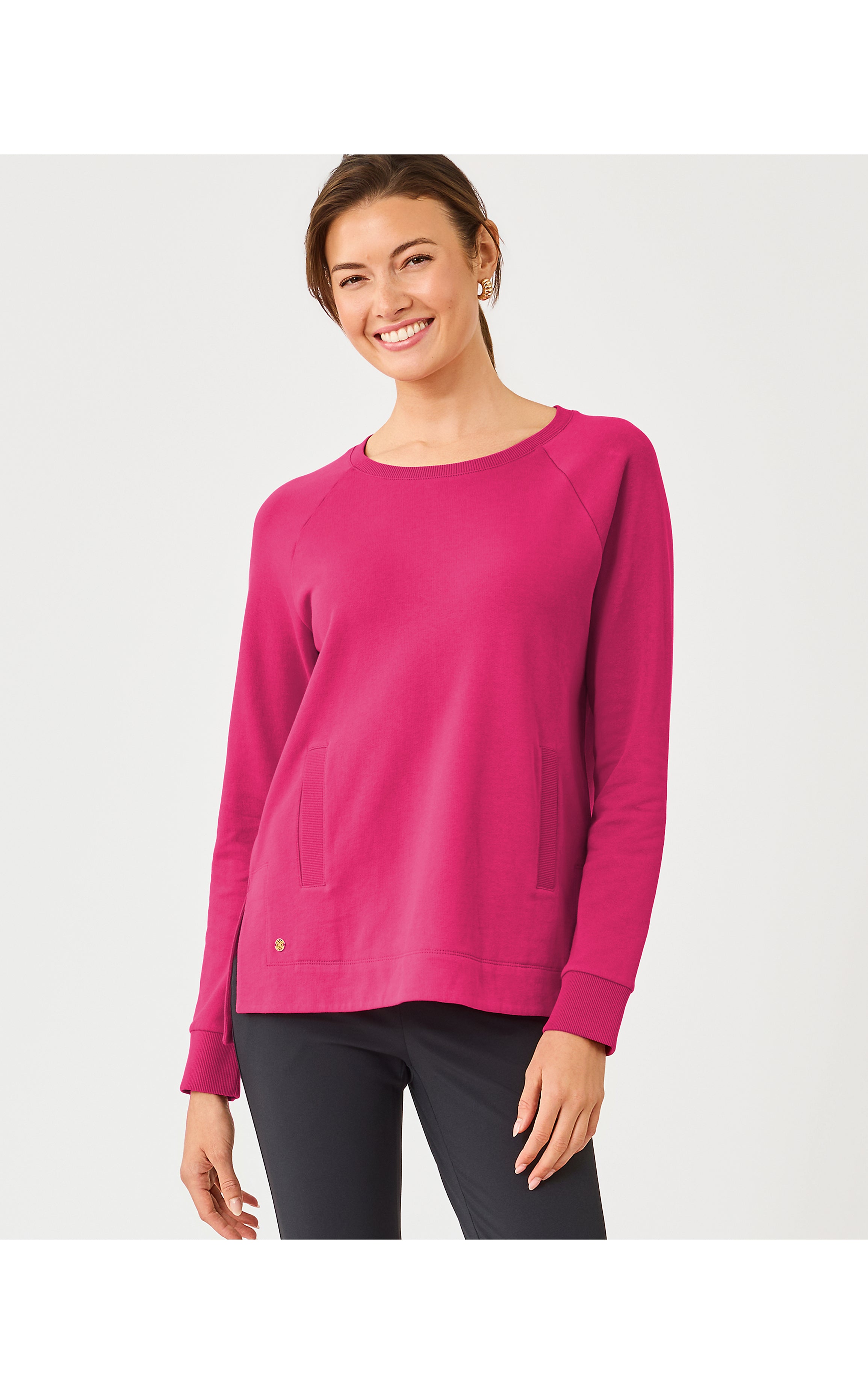 WESTLEY LONG SLEEVE TEE BERRY