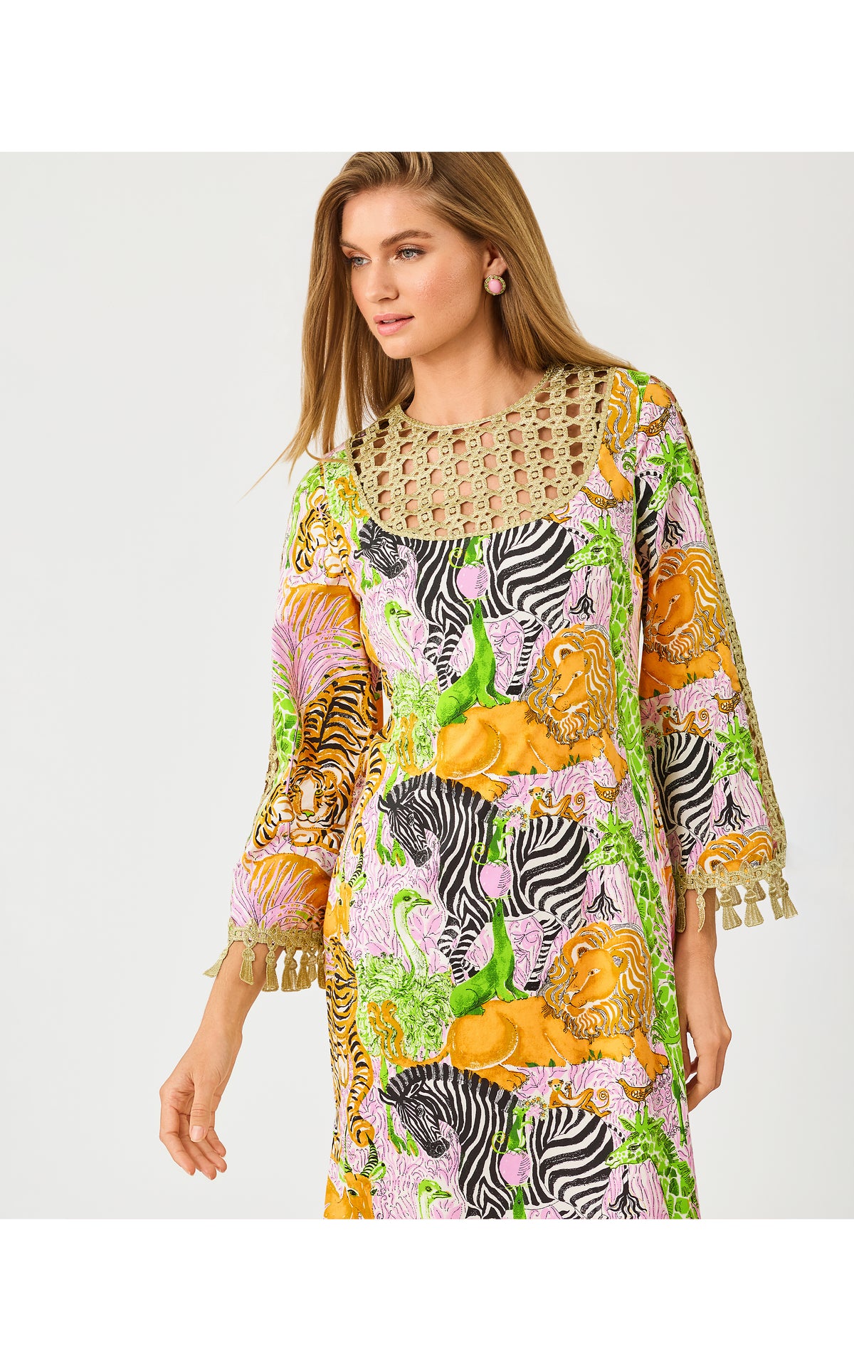 STROTHERS STRETCH MAXI SHIFT IN LILLYS ZOO
