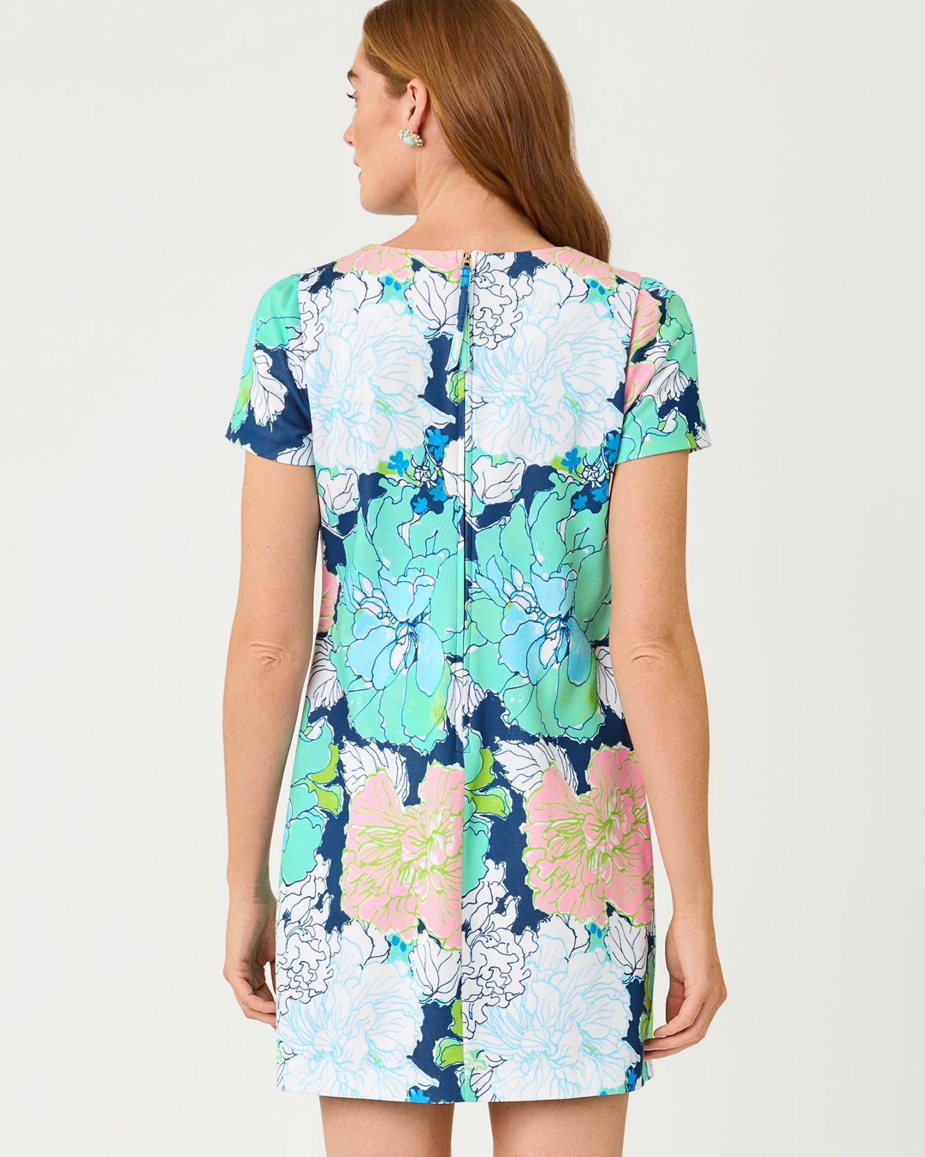Melodie Skirted Romper In Tennessees Hibiscus