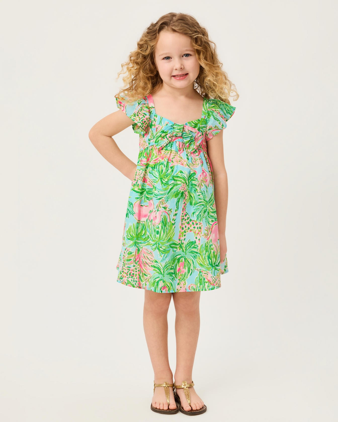 Anika Bow Dress In On Parade