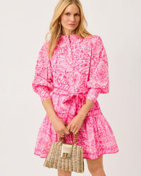 DRENA DRESS IN A ROSE BY ANY OTHER NAME