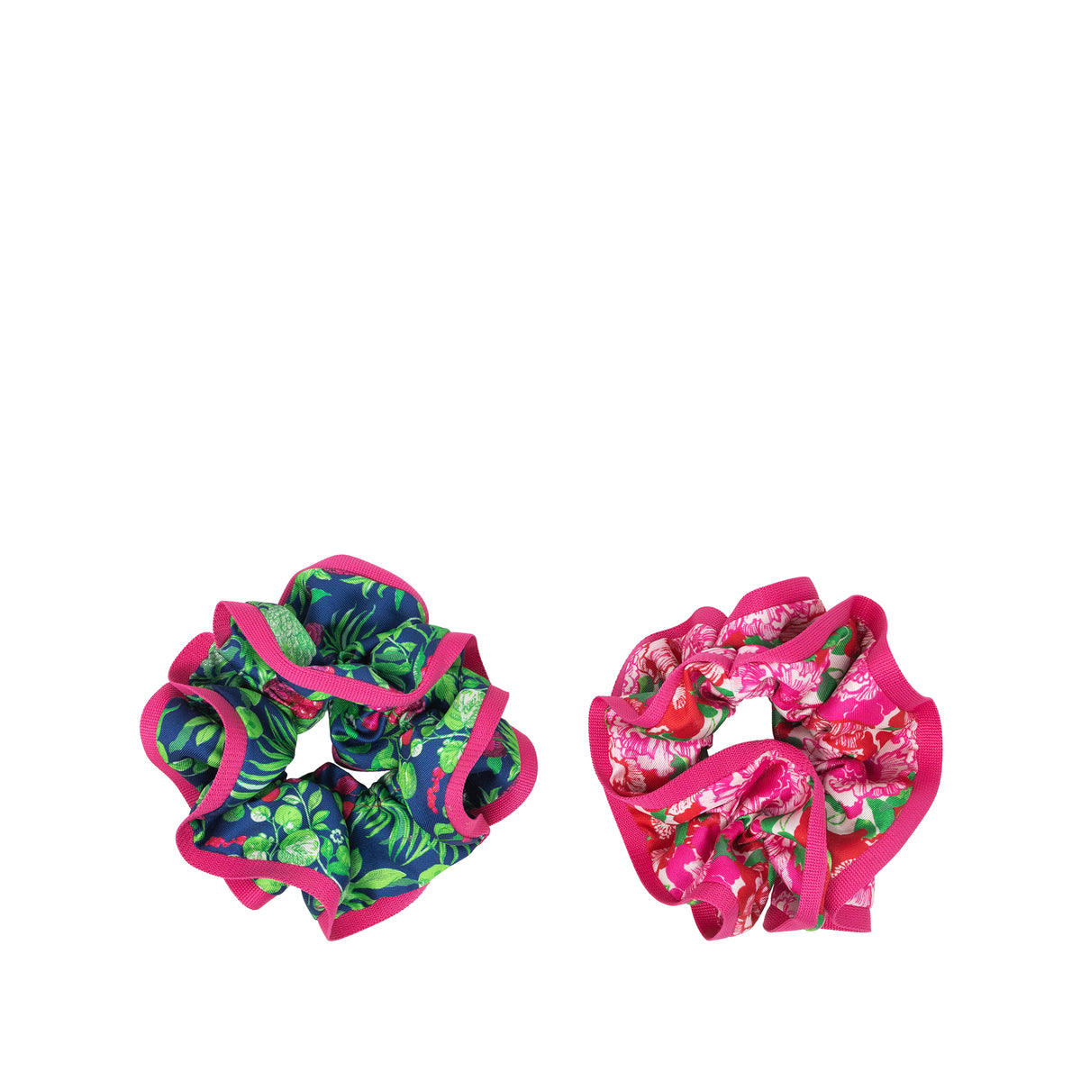LAYERED RUFFLE SCRUNCHIES