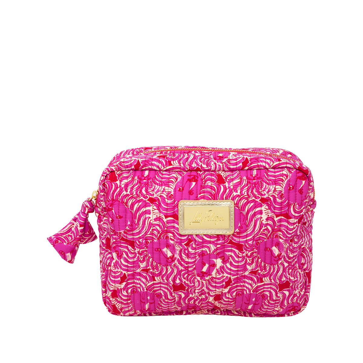 LG COSMETIC POUCH STRAWBERRY RED