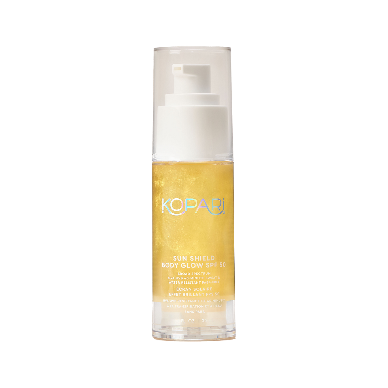KOPARI SUNSHIELD BODY GLOW SPF50 TRAVEL SIZE