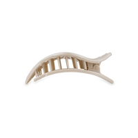 TELETIES - Shimmering Shell | Small | Flat Hair Clip