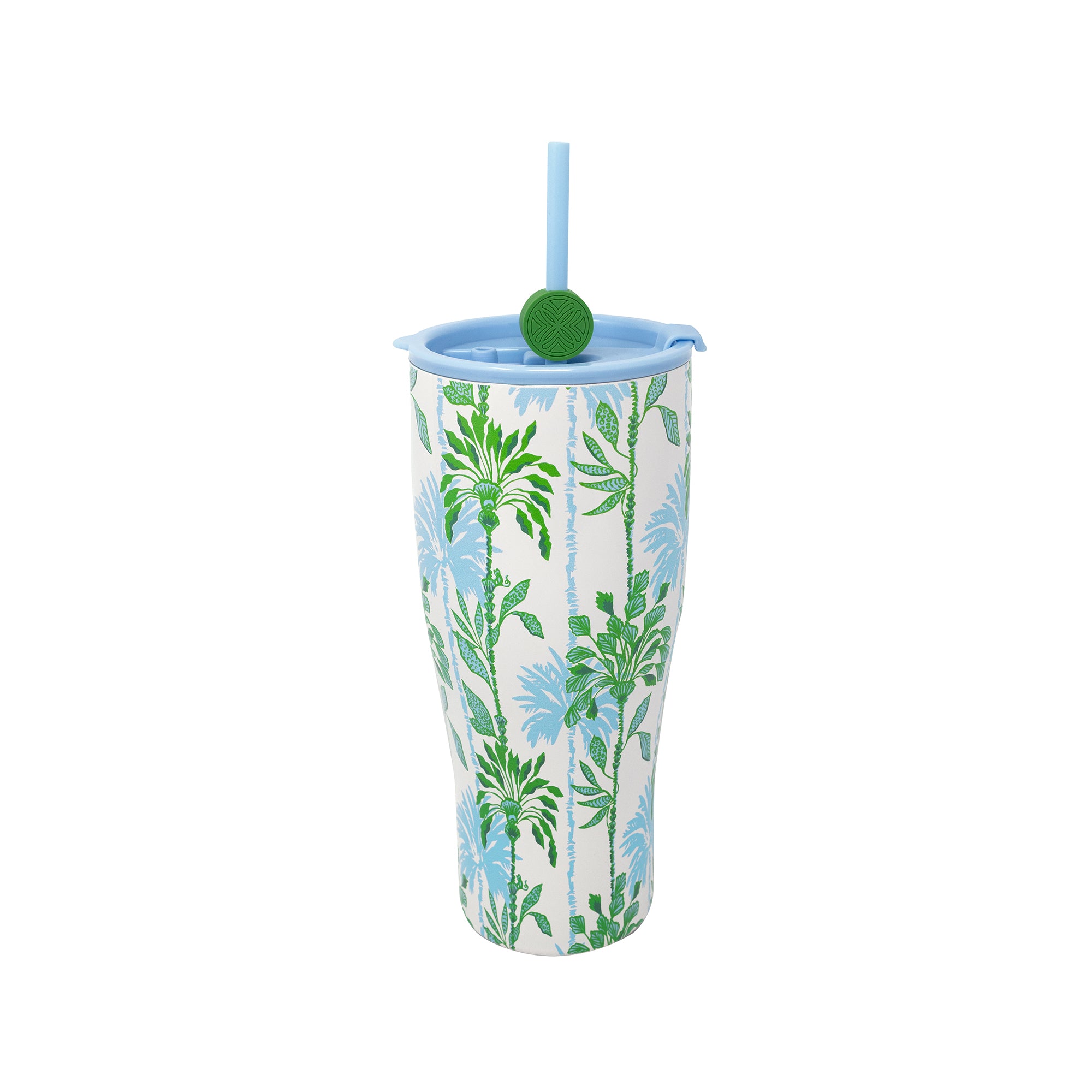 STAINLESS STEEL TUMBLER WITH STRAW