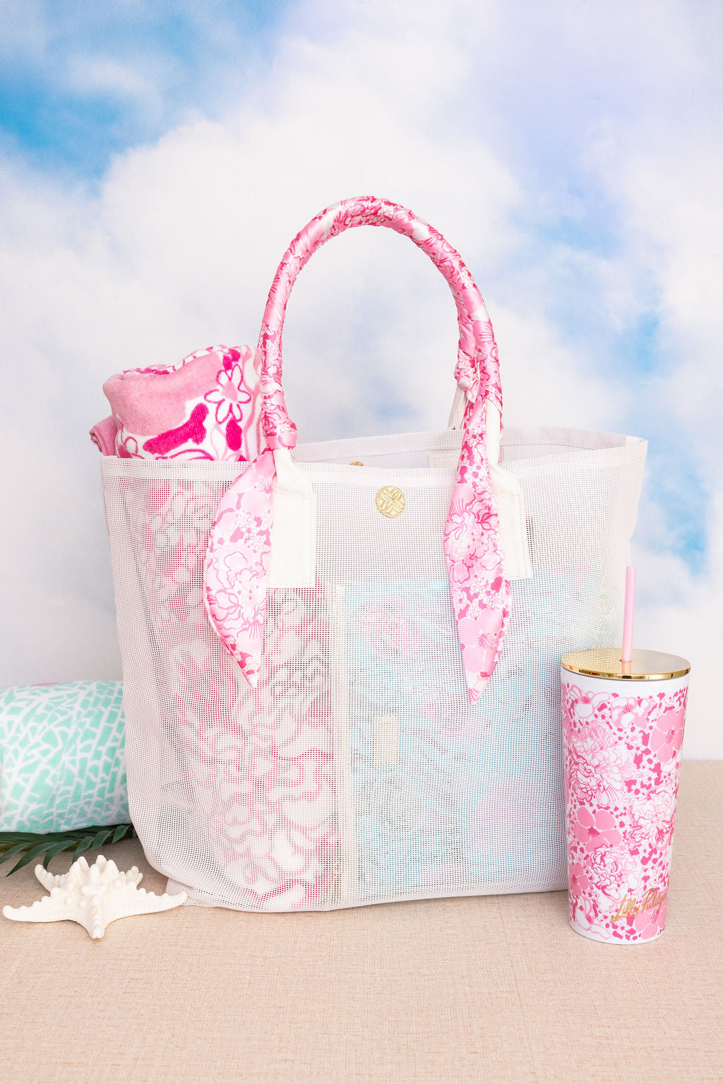 LG MESH BEACH BAG