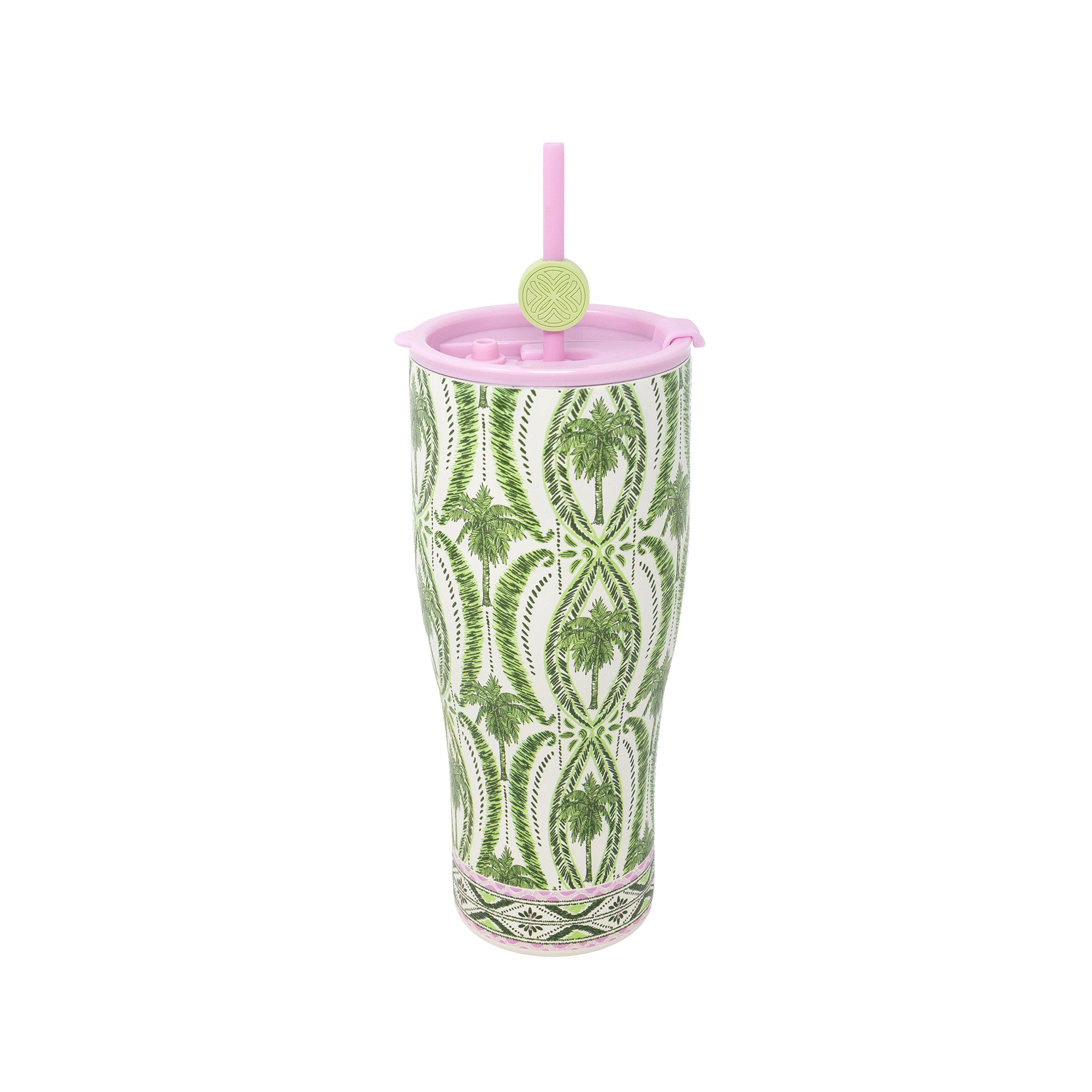 STAINLESS STEEL TUMBLER WITH STRAW