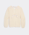 VV BOW BACK SWEATER