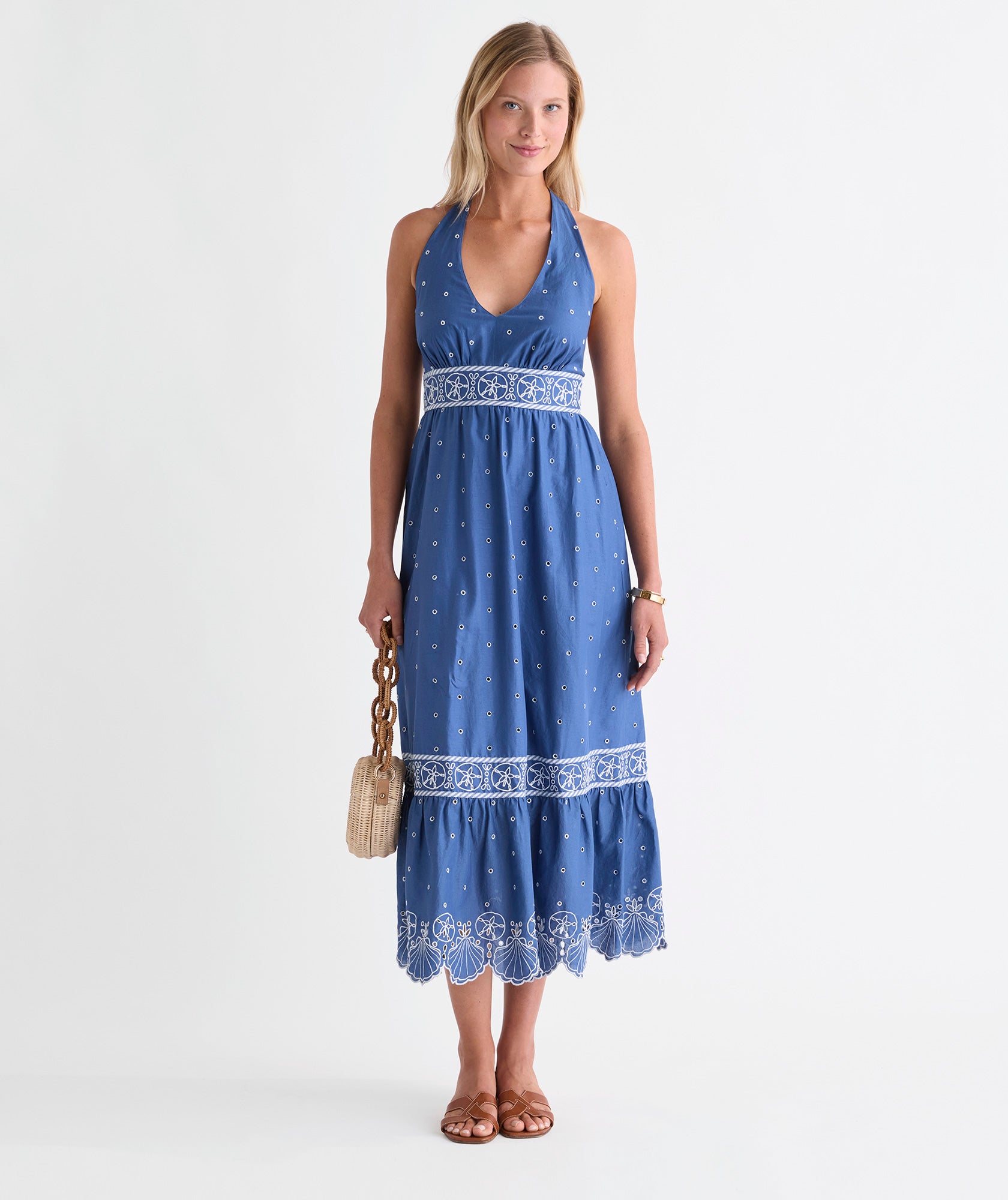 VV SCONSET EYELET DRESS