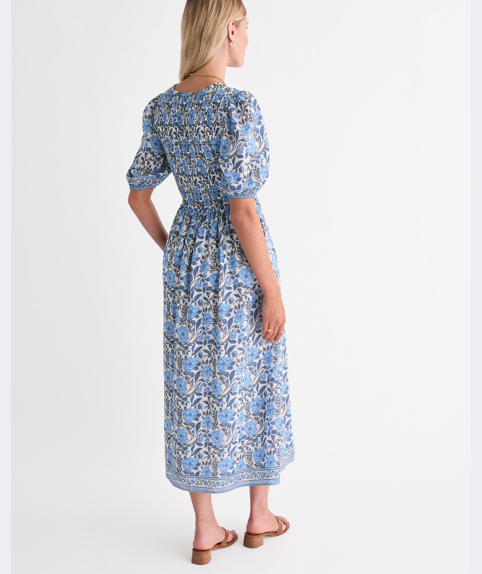 VV ELLEN MAXI DRESS MAGNOLIA MARSH