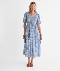 VV ELLEN MAXI DRESS MAGNOLIA MARSH