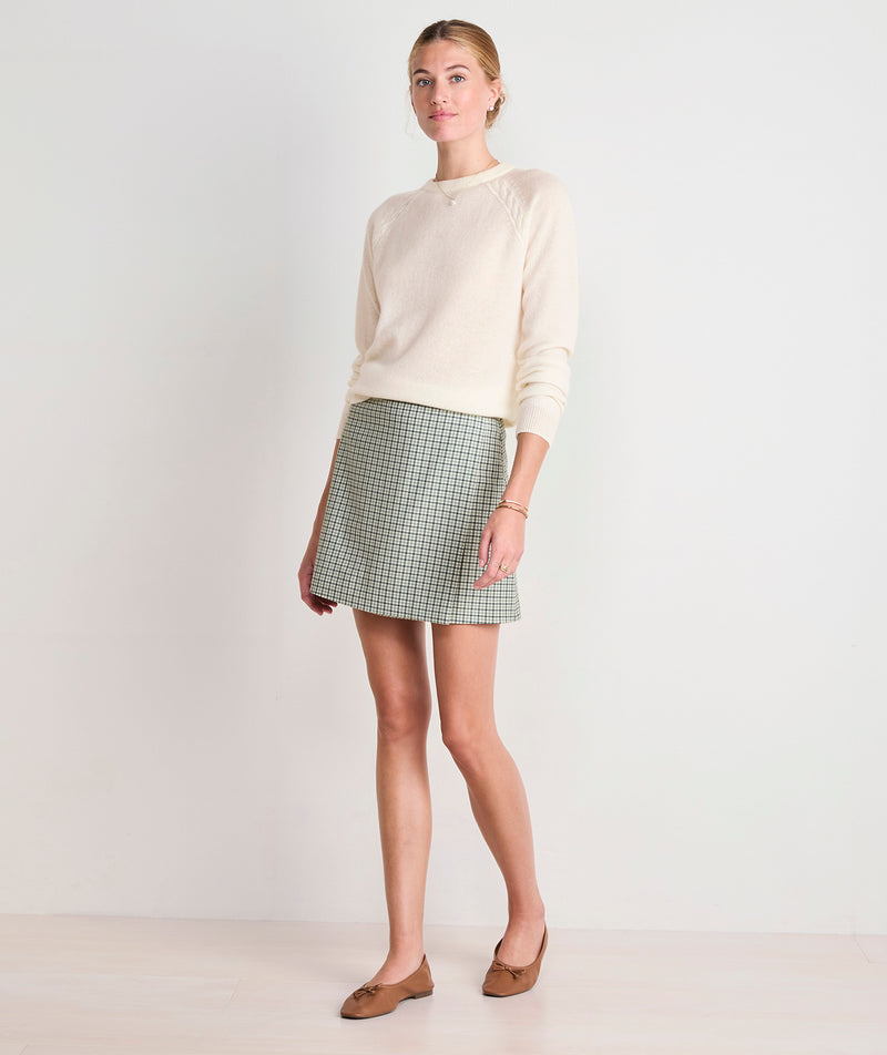 VV BOW BACK SWEATER