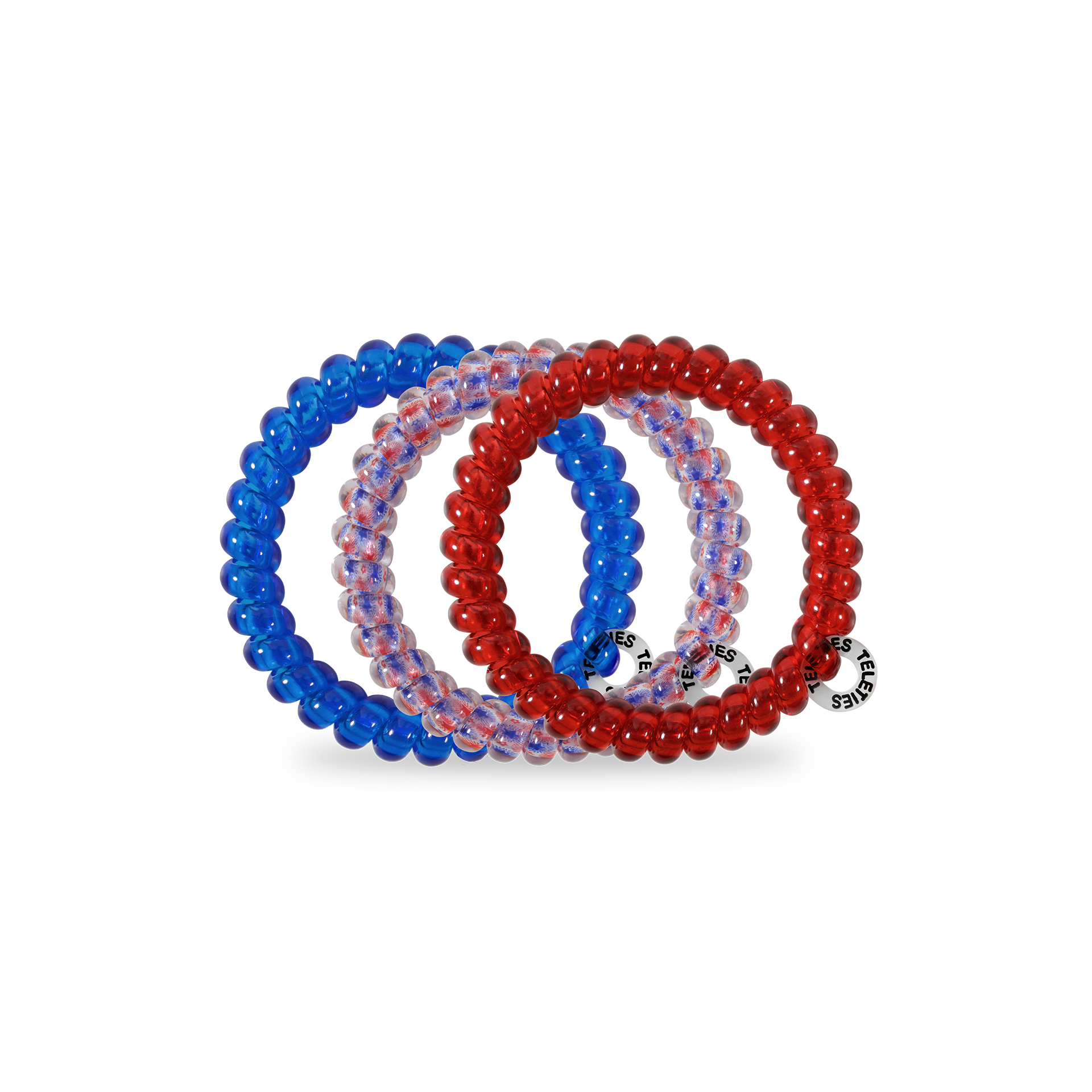 TELETIES - Patriot Pop Small Hair Ties