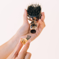 TELETIES - Mini Boar Brush | Tortoise