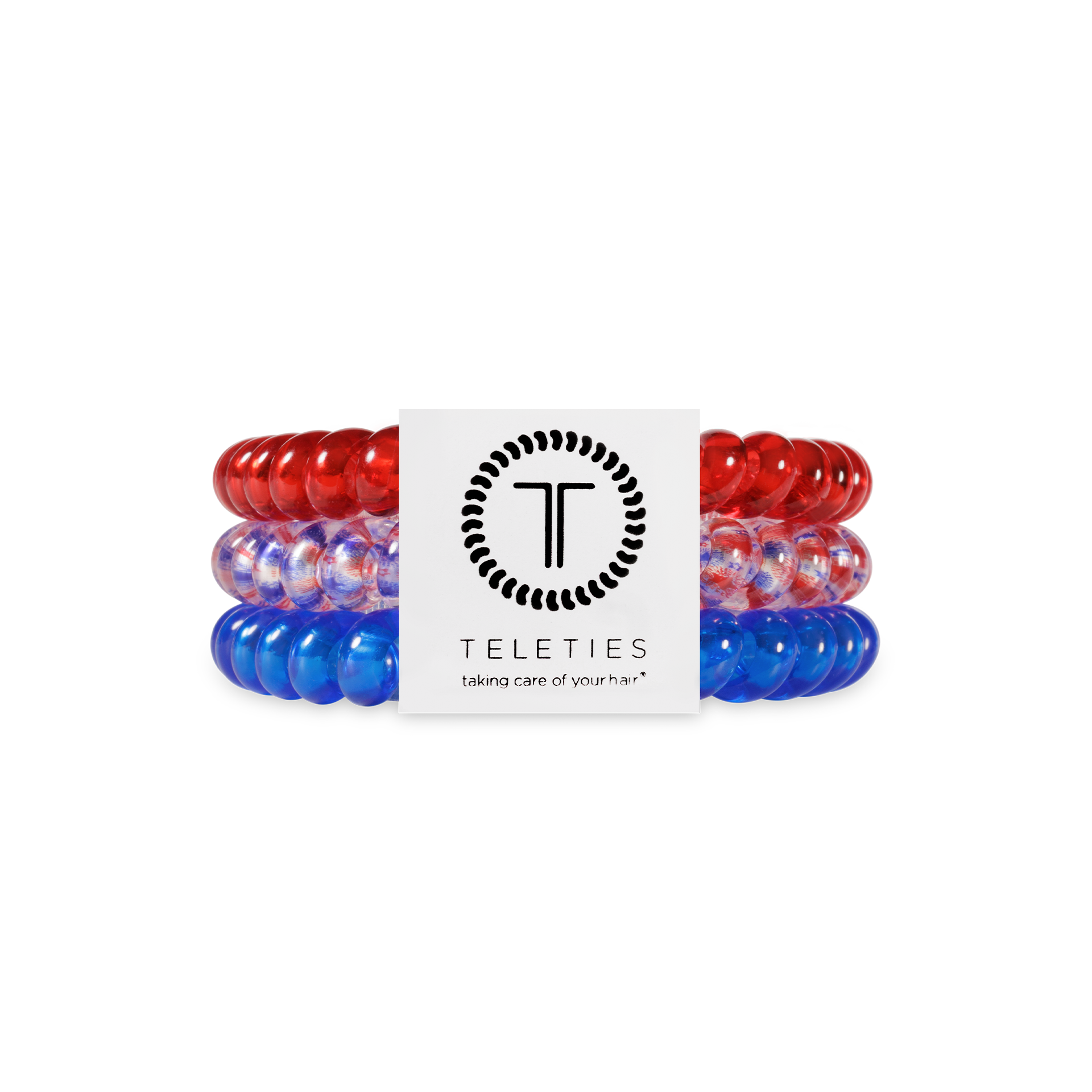 TELETIES - Patriot Pop Small Hair Ties