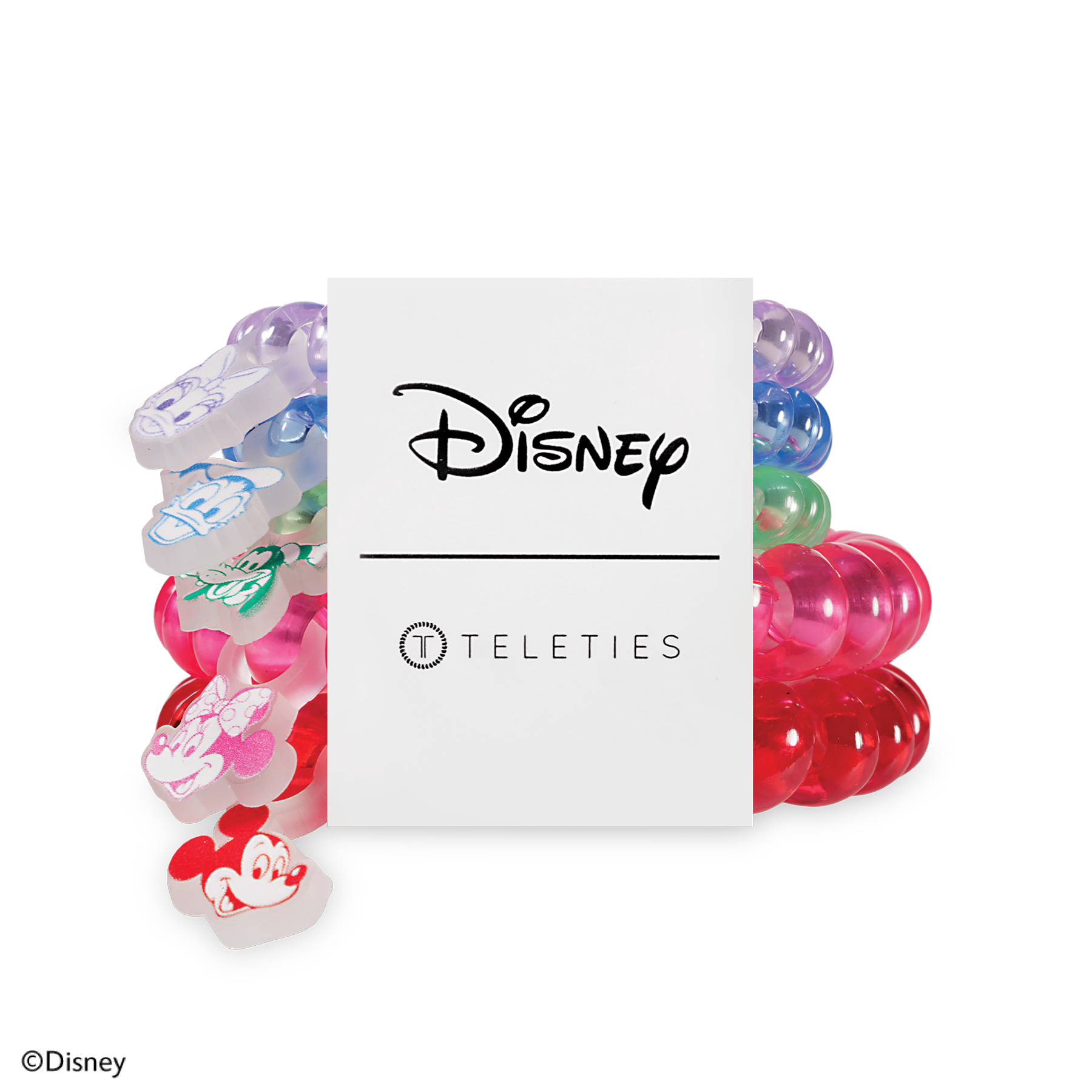 TELETIES - Mickey and Friends Mix Pack Hair Ties