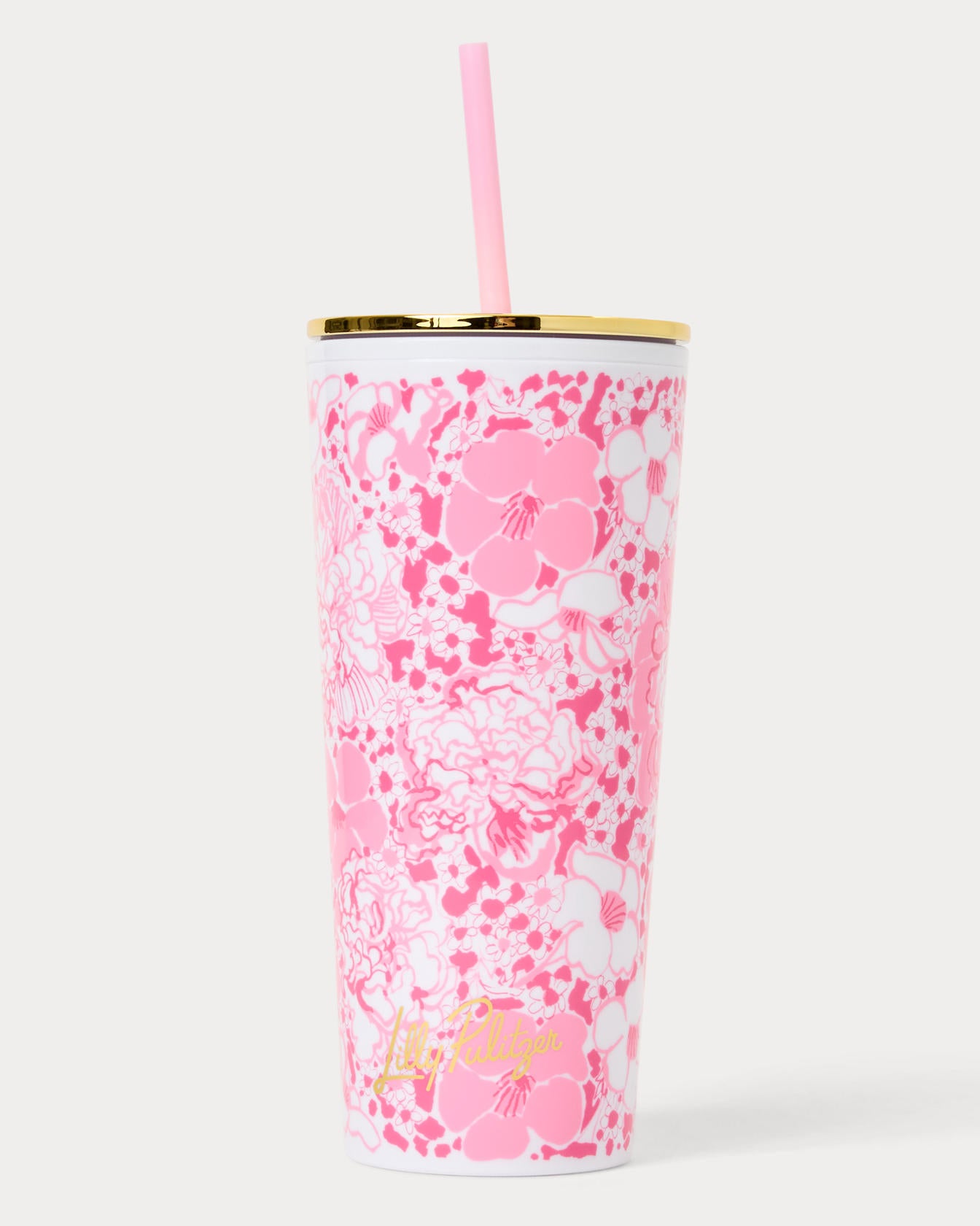 LG TUMBLER WITH STRAW
