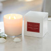 Hillhouse Naturals/Field+Fleur - Seaside Holiday 2 Wick Candle In White Glass 12oz. Ctn.6